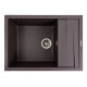 Кухонна мийка гранітна матова 7050 CASCADA VALESO Гренадін