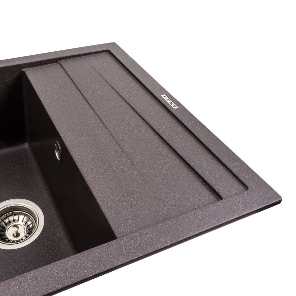 Кухонна мийка гранітна матова 7050 CASCADA VALESO Гренадін