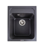 Гранітна мийка для кухні VALESO 4050 KORRADO матовий Моріон