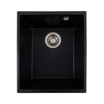 Гранитная мойка для кухни VALESO ROXY 3744 матовая Черная