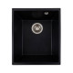 Гранітна мийка для кухні VALESO ROXY 3744 матова Чорна