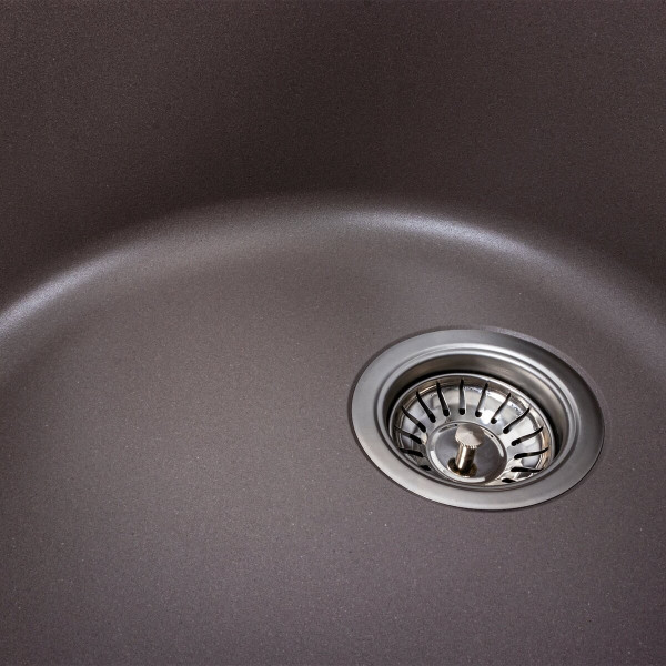 Гранітна мийка для кухні VALESO SOUL 6250 матова Дюна