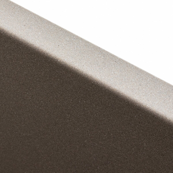 Гранітна мийка для кухні VALESO 4040 RUBA матовий титан