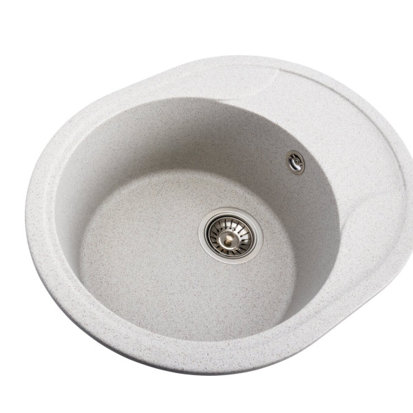 Гранітна мийка для кухні VALESO ONYX 5847 матова Топаз