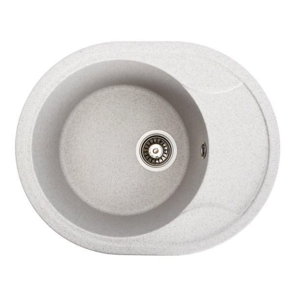 Гранітна мийка для кухні VALESO ONYX 5847 матова Топаз