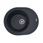 Гранітна мийка для кухні VALESO SOUL 6250 матова Антрацит