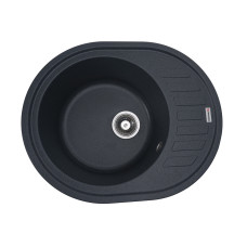 Гранитная мойка для кухни VALESO SOUL 6250 матовая Антрацит