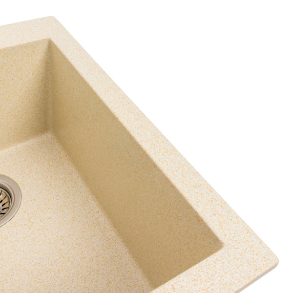 Гранітна мийка для кухні VALESO SOKIL 4150 матова Пісок