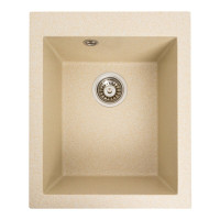 Гранітна мийка для кухні VALESO SOKIL 4150 матова Пісок