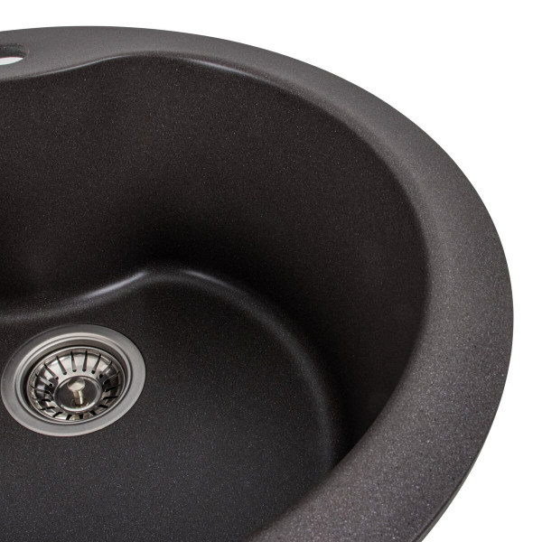 Гранітна мийка для кухні VALESO 480 TURAS матова Гренадін