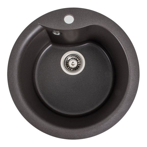 Гранітна мийка для кухні VALESO 480 TURAS матова Гренадін