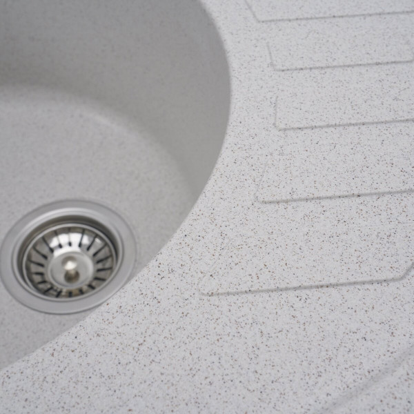 Гранітна мийка для кухні VALESO SOUL 6250 матова Топаз