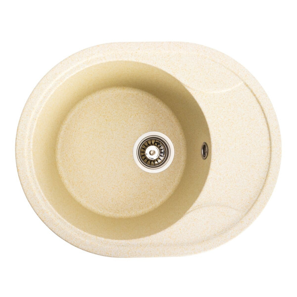 Гранітна мийка для кухні VALESO ONYX 5847 матова Пісок