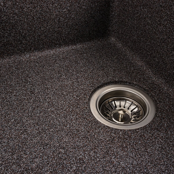 Гранітна мийка для кухні VALESO ZIRKONE 6250 матова Мікс