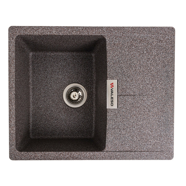 Гранітна мийка для кухні VALESO ZIRKONE 6250 матова Мікс