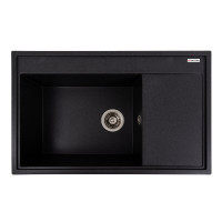 Гранітна мийка для кухні VALESO AZURIT 7950 матова Карбон