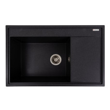 Гранитная мойка для кухни VALESO AZURIT 7950 матовая Карбон