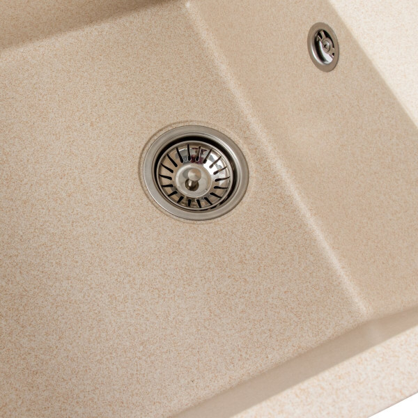 Гранітна мийка для кухні VALESO SELENA 7950 матова Сафарі