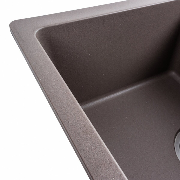 Гранітна мийка для кухні VALESO ZIRKONE 6250 матова Дюна