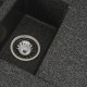 Гранітна мийка для кухні VALESO TOSKANA 7850W матова Графіт