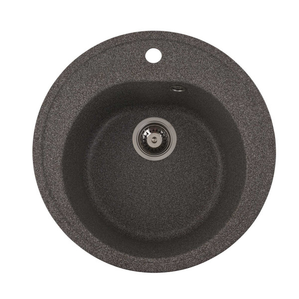 Гранітна мийка для кухні VALESO LUNA 510 матова Мікс