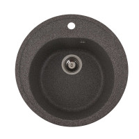 Гранітна мийка для кухні VALESO LUNA 510 матова Мікс