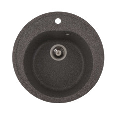 Гранитная мойка для кухни VALESO LUNA 510 матовая Микс