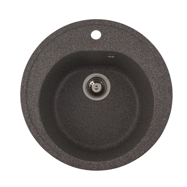 Гранітна мийка для кухні VALESO LUNA 510 матова Мікс