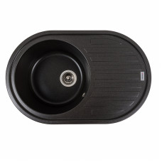 Гранитная мойка для кухни VALESO LIRA 7750 матовая Морион