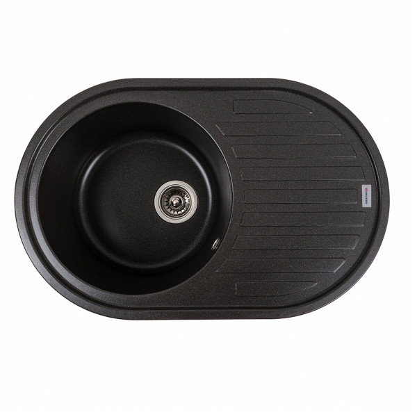 Гранітна мийка для кухні VALESO LIRA 7750 матова Моріон