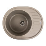 Гранітна мийка для кухні VALESO SOUL 6250 матова Титан