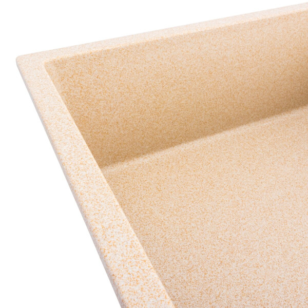 Гранітна мийка для кухні VALESO DIAMOND 8650 матова Сафарі