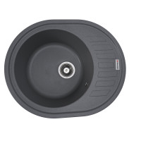 Гранитная мойка для кухни VALESO SOUL 6250 матовая Серый Мусон