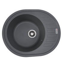 Гранитная мойка для кухни VALESO SOUL 6250 матовая Серый Мусон