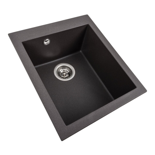 Гранітна мийка для кухні VALESO 4150 SOKIL матовий Гренадін