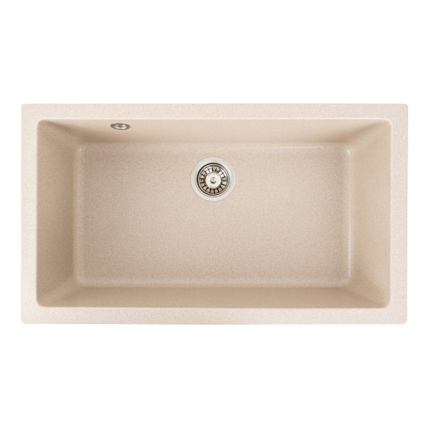 Гранітна мийка для кухні VALESO PARUANA 7945 матова Сафарі