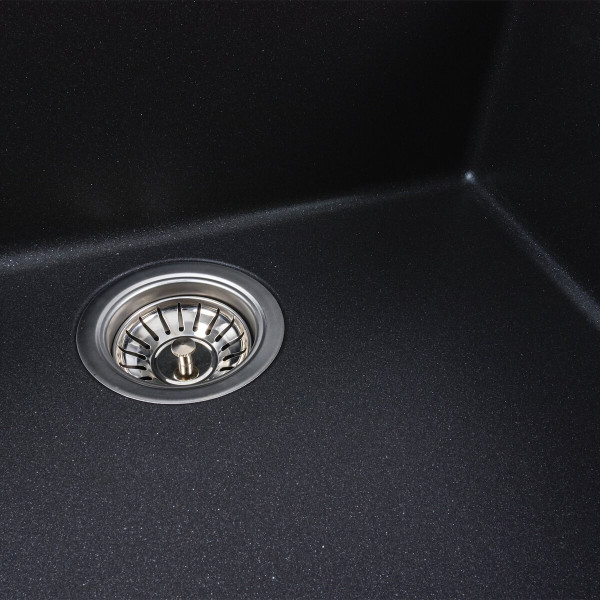 Гранітна мийка для кухні VALESO OASIS 5444 матова Моріон