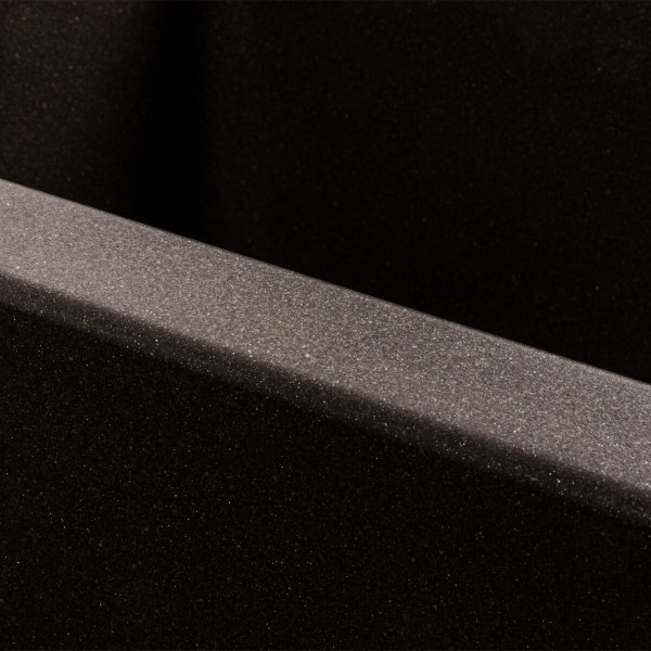 Гранітна мийка для кухні VALESO TOSKANA 7850W матова Темна скеля