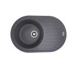 Гранітна мийка для кухні VALESO LIRA 7750 матова Мікс