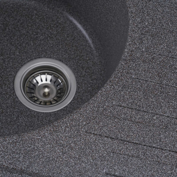 Гранітна мийка для кухні VALESO LIRA 7750 матова Мікс