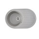 Гранітна мийка для кухні VALESO LIRA 7750 матова Сіра