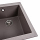 Гранітна мийка для кухні VALESO 4150 SOKIL матова Дюна