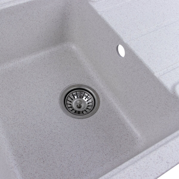 Гранитная мойка для кухни VALESO VERONA 7850 матовая Топаз
