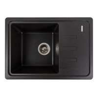 Гранитная мойка для кухни VALESO LIANA 6243 матовая Морион