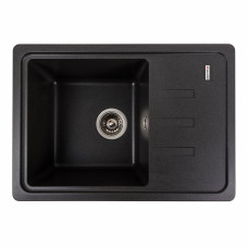 Гранитная мойка для кухни VALESO LIANA 6243 матовая Морион