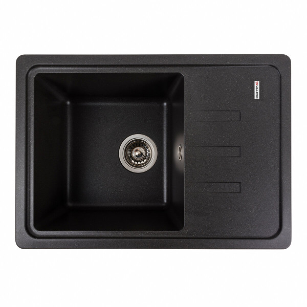 Гранітна мийка для кухні VALESO LIANA 6243 матова Моріон