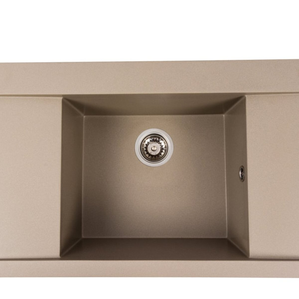 Гранітна мийка для кухні VALESO ATLAS 9651 матова Титан