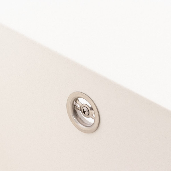 Гранітна мийка для кухні VALESO ATLAS 9651 матова Білосніжна