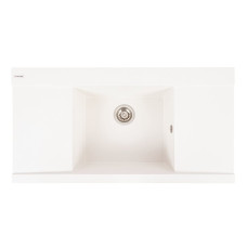 Гранитная мойка для кухни VALESO ATLAS 9651 матовая Белоснежная