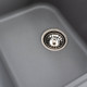 Гранітна мийка для кухні VALESO 7950 Equatoria матовий Сірий металік
